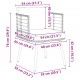 Sonata H Градински столове 2 бр. с възглавници Natural Poly Rattan