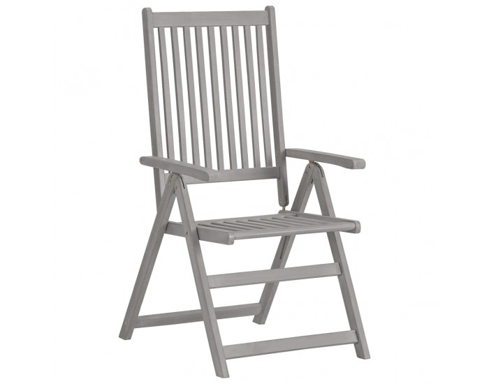 Sonata H Градински накланящи се столове 2 бр с възглавници акация масив