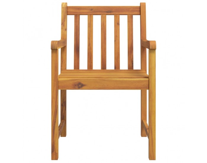Sonata H Градински столове, 4 бр, 56x55,5x90 см, акация масив