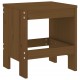 Sonata H Градински табуретки 2 бр меденокафяви 40x36x45 см бор масив