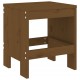 Sonata H Градински табуретки 2 бр меденокафяви 40x36x45 см бор масив