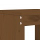 Sonata H Бар табуретки 2 бр меденокафяви 40x36x75 см бор масив