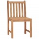 Sonata H Градински столове, 8 бр, с възглавници, тиково дърво масив