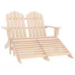 Sonata H 2-местен градински стол/табуретка Адирондак, чам - Scaune de grădină