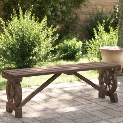 Sonata H Градинска пейка, 115 см, масивна ела - Scaune de grădină