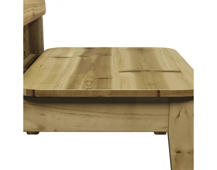 Sonata H Градински стол 60x52,5x72 cm Импрегнирано дърво Бор
