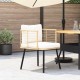 Sonata H Градински стол с възглавници Natural Poly Rattan