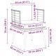 Sonata H Градински стол с възглавници Natural Poly Rattan