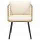Sonata H Градински стол с възглавници Natural Poly Rattan