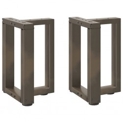 Sonata H Крака за холна маса T-образна 2 бр. естествена 28x25x(42-43) см - Piese pentru mese