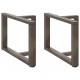 Sonata H Крака за холна маса T-образна 2 бр. естествена 60x25x(42-43) см