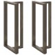 Sonata H Крака за бар маса T-образна 2 бр. естествена 60x35x(110-111) см