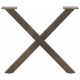 Sonata H Крака за холна маса X-образна 2 бр. естествена 60x(42-43) см