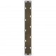 Sonata H Крака за масичка за кафе естествена стомана 2 бр. 50x(42-43) см