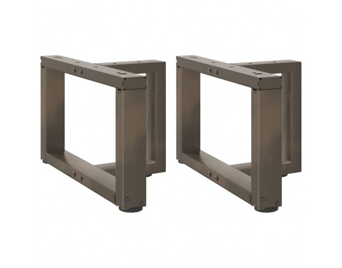 Sonata H Крака за холна маса T-образна 2 бр. естествена 40x25x(30-31) см