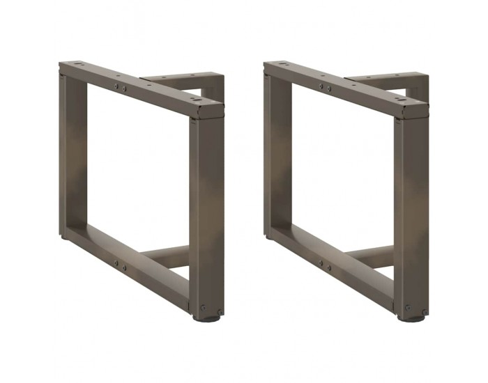 Sonata H Крака за холна маса T-образна 2 бр. естествена 70x25x(42-43) см