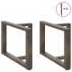 Sonata H Крака за холна маса T-образна 2 бр. естествена 70x25x(42-43) см