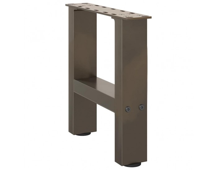 Sonata H Крака за масичка за кафе естествена 2 бр. 40x(30-31) см стомана