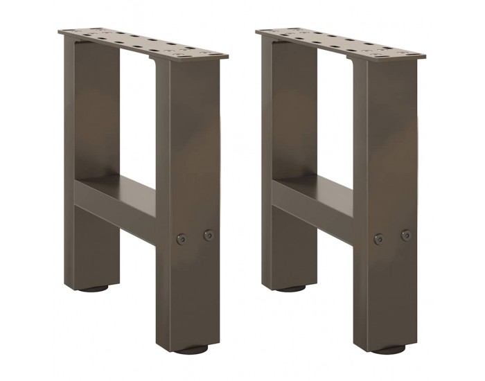 Sonata H Крака за масичка за кафе естествена 2 бр. 40x(30-31) см стомана