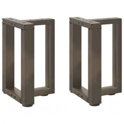 Sonata H Крака за холна маса T-образна 2 бр. естествена 38x25x(42-43) см - Piese pentru mese