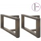 Sonata H Крака за холна маса T-образна 2 бр. естествена 70x25x(30-31) см