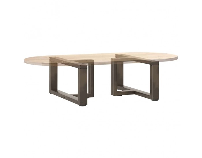 Sonata H Крака за холна маса T-образна 2 бр. естествена 70x25x(30-31) см