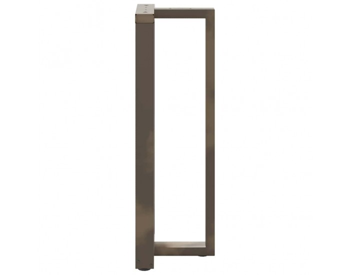 Sonata H Крака за бар маса T-образна 2 бр. естествена 50x35x(110-111) см
