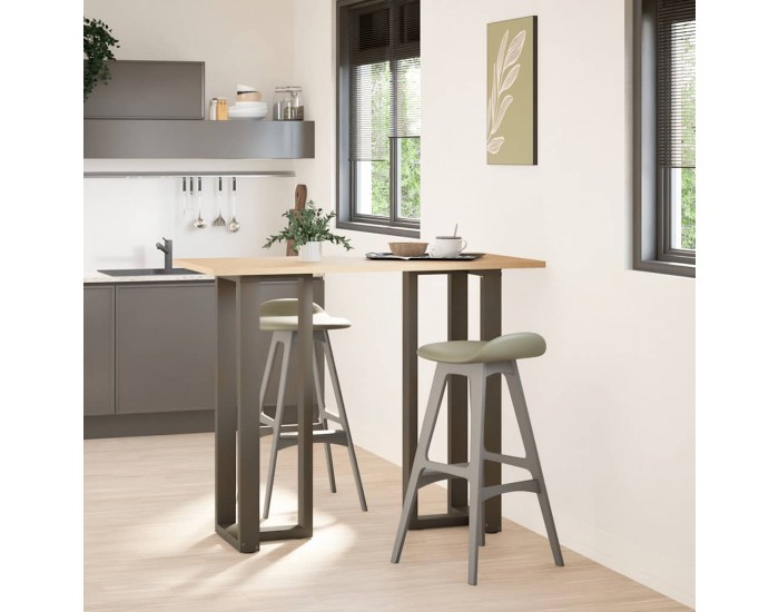 Sonata H Крака за бар маса T-образна 2 бр. естествена 50x35x(110-111) см