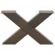 Sonata H Крака за холна маса X-образна 2 бр. естествена 50x(30-31) см
