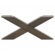 Sonata H Крака за холна маса X-образна 2 бр. естествена 70x(30-31) см