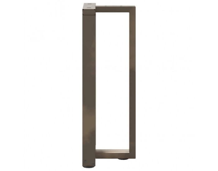 Sonata H Конзолна маса крака T-образна 2 бр. естествена 25x28x(72-73) см