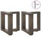 Sonata H Крака за холна маса T-образна 2 бр. естествена 30x25x(30-31) см