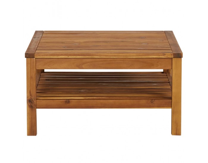 Sonata H Маса за кафе, 65x65x35 см, акациево дърво масив
