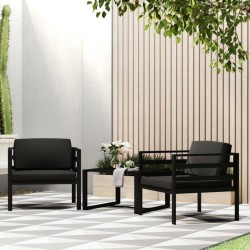 Sonata H Кресла с възглавници, 2 бр, алуминий, антрацит - Unelte și accesorii de grădină