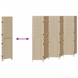 Sonata H Разделители за стая Бежов Дърво Голям Сгъваем - Electrocasnice și accesorii pentru living