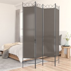 Sonata H Параван за стая, 4 панела, антрацит, 160x200 cм, текстил - Electrocasnice și accesorii pentru living