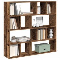 Sonata H Шкаф за книги/разделител на стаи Старо дърво 105x24x102 cm - Electrocasnice și accesorii pentru living