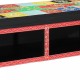 Sonata H ТВ шкаф за стенен монтаж Многоцветен 80x30x22 см от дървесина
