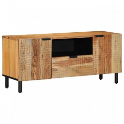 Sonata H ТВ шкаф 105x33,5x46 см от масивна акациева дървесина - Comode TV