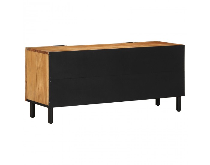 Sonata H ТВ шкаф 105x33,5x46 см от масивна акациева дървесина