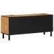 Sonata H ТВ шкаф 105x33,5x46 см от масивна акациева дървесина