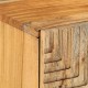 Sonata H ТВ шкаф 105x33,5x46 см от масивна акациева дървесина