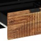 Sonata H ТВ шкаф 100x33,5x46 см от масивна акациева дървесина