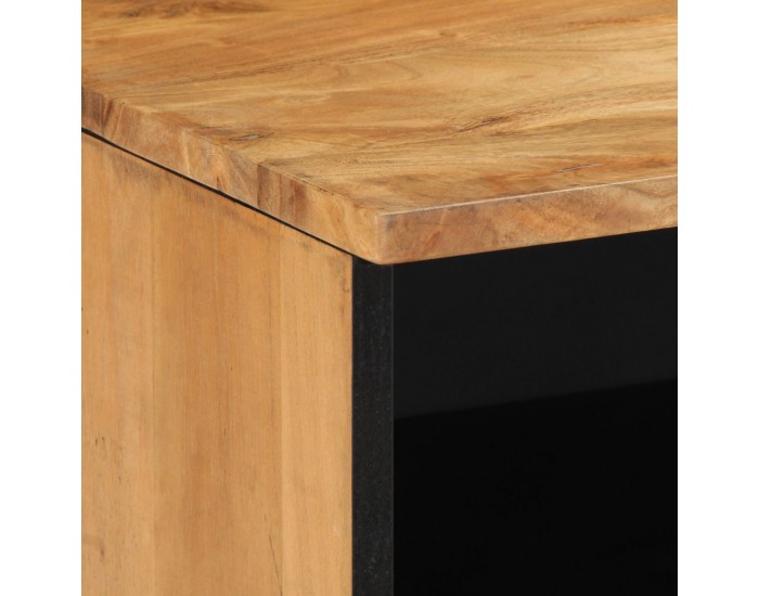 Sonata H ТВ шкаф 100x33,5x46 см от масивна акациева дървесина