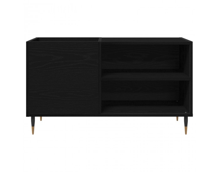 Sonata H Кетър за записи Черен Дъб 84,5x38x48 см Инженерна дървесина