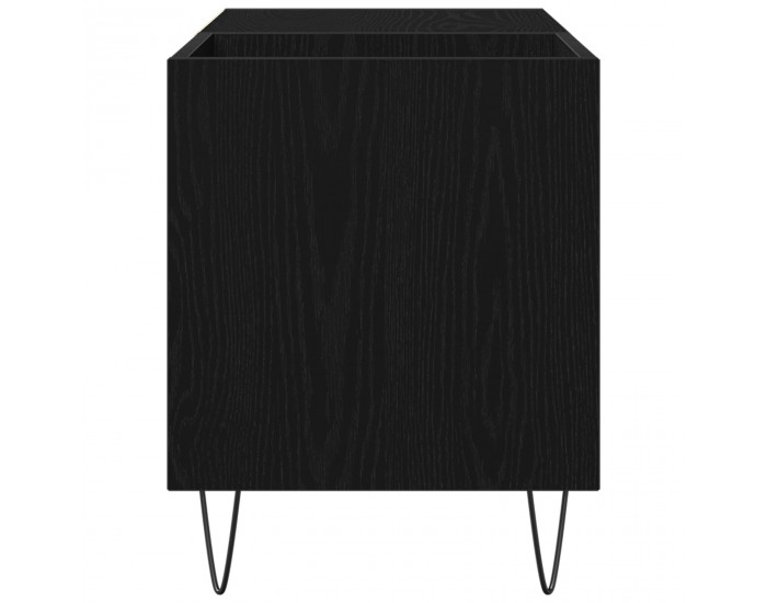 Sonata H Записващ шкаф Черен Дъб 84,5x38x48 см Инженерна дървесина