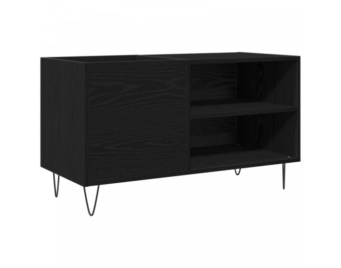 Sonata H Записващ шкаф Черен Дъб 84,5x38x48 см Инженерна дървесина