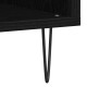 Sonata H Кабинет за записи Черен дъб 100x38x48 см Инженерна дървесина