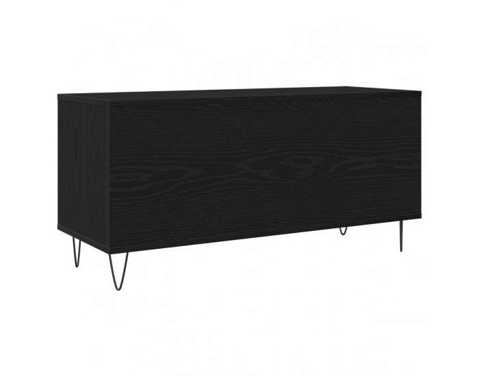 Sonata H Кабинет за записи Черен дъб 100x38x48 см Инженерна дървесина
