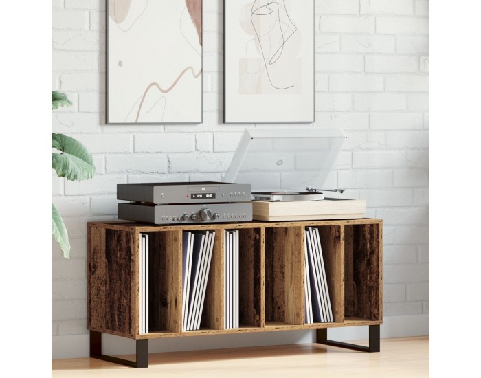 Sonata H Кабинет за плочи от естествен дъб 100x38x48 см Инженерна дървесина